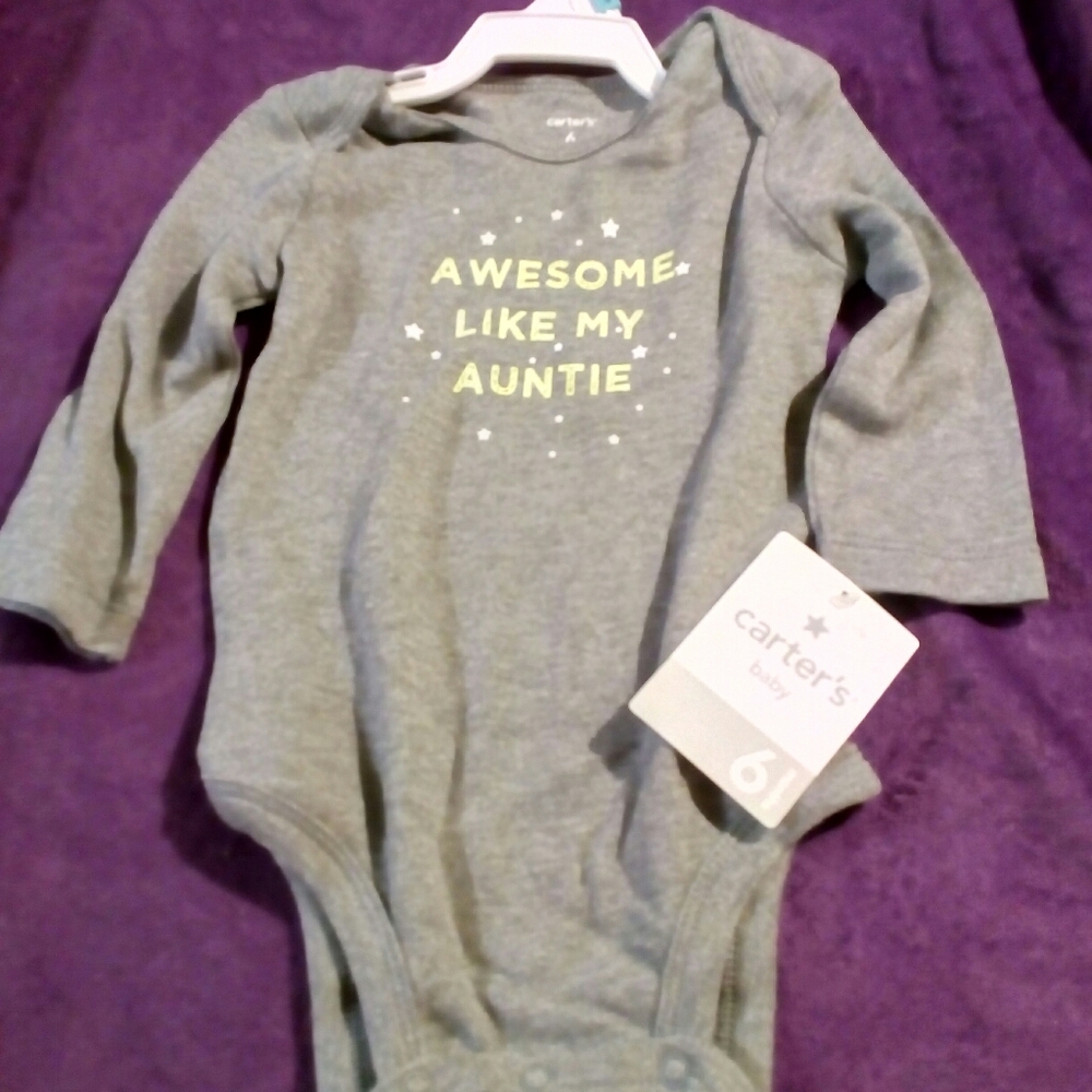 Carter's Awesome Auntie Onesie